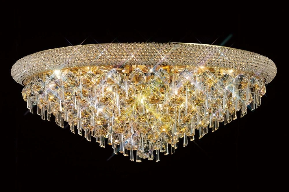 Diyas IL32108 Alexandra French Gold/Crystal 16 Light Ceiling Light 3 Diyas IL32108 Alexandra French Gold/Crystal 16 Light Ceiling Light