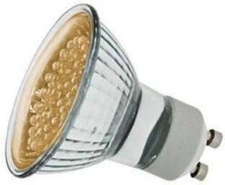 BELL 1.5W 240V LED GU10 50mm Spot Amber Light Bulb