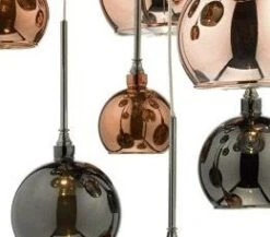 Dar Lighting AURELIA Spare Glass For AUR1564 DARK COPPER SMALL
