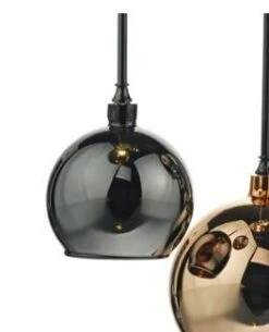 Dar Lighting AURELIA Spare Glass For AUR1564 SMOKED MEDIUM AUR191