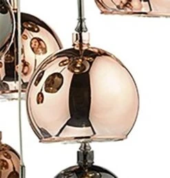 Dar Lighting AUR192 Aurelia Spare Glass - Copper Large