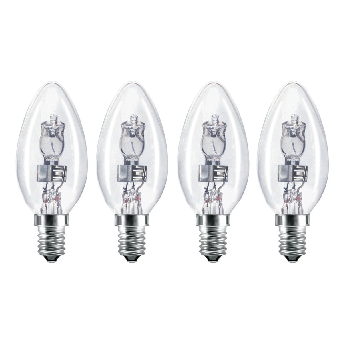 4x Osram 42W 240V SES E14 Energy Saver Halogen Candle, Warm White 3 4x Osram 42W 240V SES E14 Energy Saver Halogen Candle, Warm White