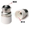 B22 To E14 Lamp Holder Adapter/Convertor -Philips Shop b b 2 b22 e14