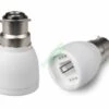 B22 To G24 Lamp Holder Adapter -Philips Shop b b 2 b22 to g24
