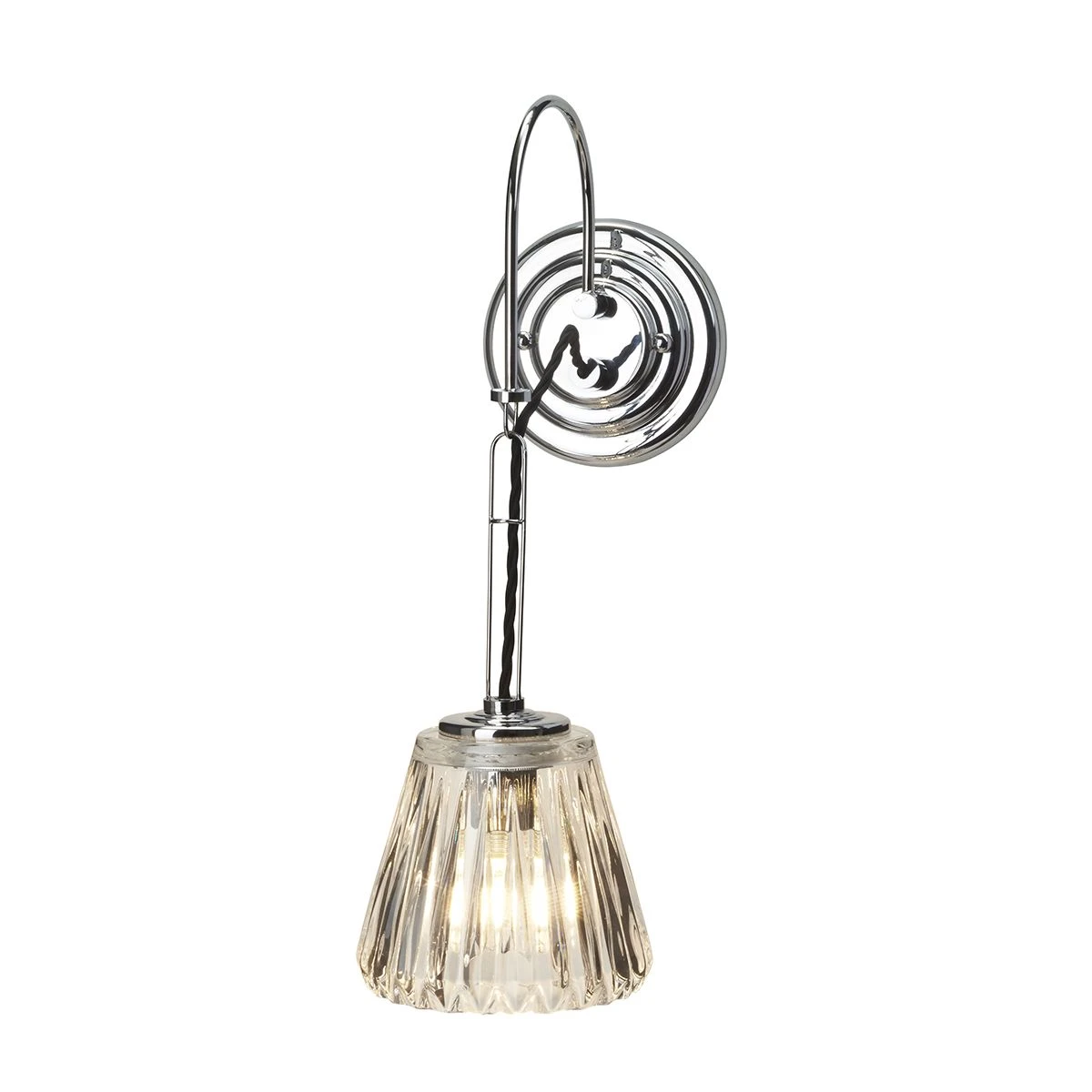 Elstead BATH/DEMELZA PC Demelza Polished Chrome 1 Light Wall Light 3 Elstead BATH/DEMELZA PC Demelza Polished Chrome 1 Light Wall Light