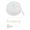 1-way Bathroom Pull Cord Switch 6A White