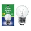 BELL 01870 - 60W 240V ES E27 Warm White Golf Ball 45mm Clear Round Bulb -Philips Shop b b e bell 01870 60w e27 golf ball clear