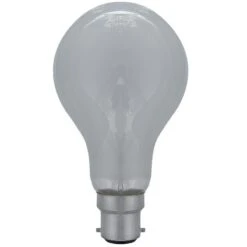 Bellight 200W BC/B22 GLS A70 Opal Tungsten Light Bulb - Dimmable, Warm White