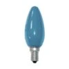 Leuci 25W 230V SES E14 Incandescent BlueColoured Candle Light Bulb -Philips Shop b b l blue candle light bulb