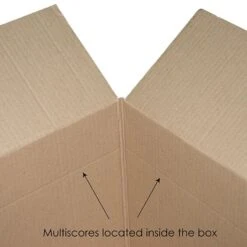 25x Cardboard Boxes 9x6x6" 229 X 152 X 152mm Single Wall Cartons M Flute Multi-depth (ROYAL MAIL SMALL PARCEL) -Philips Shop b b o box sw 3l