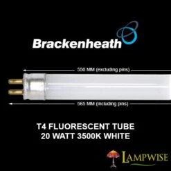Knightsbridge 20W 550-565mm 4,000K Cool White T4 Fluorescent Tube -Philips Shop b b r brackenheath 20w t4 tube