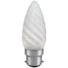 BELL 00480 25W BC B22d 90x35mm Dimmable Twisted Frosted Candle Light Bulb -Philips Shop b e bell 00480 25w bc can frosted