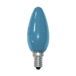Leuci 25W 230V SES E14 Incandescent BlueColoured Candle Light Bulb 5 Leuci 25W 230V SES E14 Incandescent BlueColoured Candle Light Bulb -Philips Shop b l blue candle light bulb