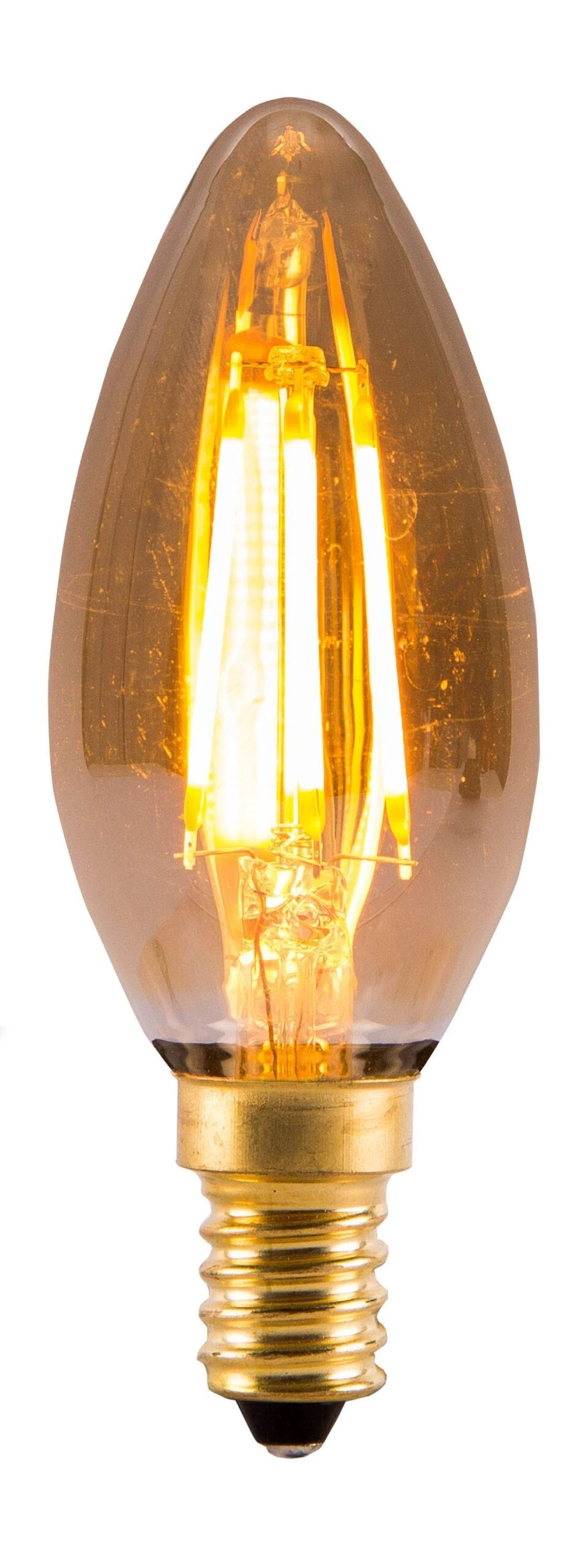 BELL 01433 4W LED Vintage Candle - SES, Amber, 2000K - Warm White 3 BELL 01433 4W LED Vintage Candle - SES, Amber, 2000K - Warm White