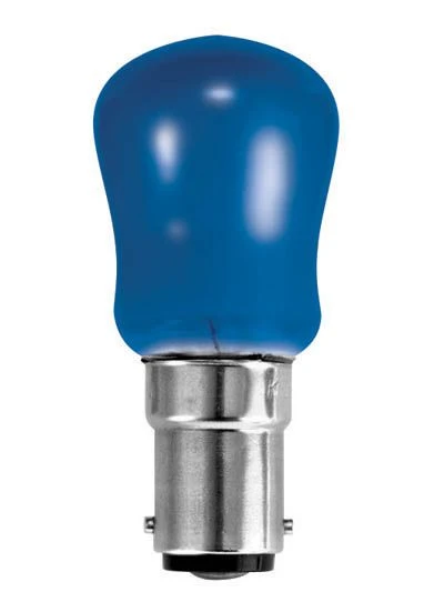 BELL 02470 15W Small Sign Pygmy Light Bulb - SBC B15, Blue 3 BELL 02470 15W Small Sign Pygmy Light Bulb - SBC B15, Blue