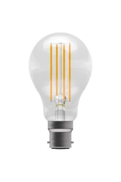 BELL 05302 8W=60W LED Filament Clear GLS Dimmable - BC, 2700K