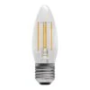 BELL 05308 4W LED Filament Clear Candle Dimmable - ES E27, 2700K