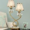 Interiors 1900 UL1TBSH-UL1T2B New Classics Oksana Antique Brass Twin Table Lamp & Beige Shades 1 Interiors 1900 UL1TBSH-UL1T2B New Classics Oksana Antique Brass Twin Table Lamp & Beige Shades -Philips Shop c c 6 c6 63530
