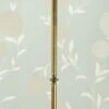 Interiors 1900 CA1FSH-W-CA1FB New Classics Stanford Antique Brass Floor Lamp & Beige Shade -Philips Shop c c 6 c6 63620