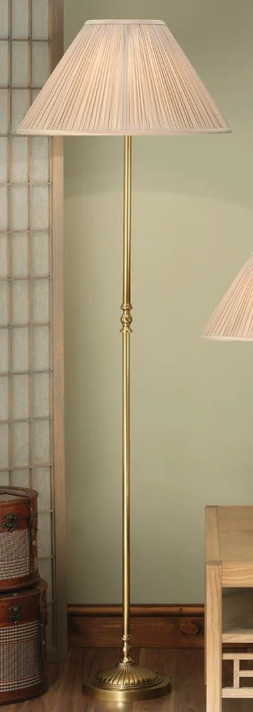 Interiors 1900 MAT20OYS-ABY138AB Rochamp Fitzroy Floor Lamp & Beige Shade 3 Interiors 1900 MAT20OYS-ABY138AB Rochamp Fitzroy Floor Lamp & Beige Shade