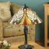 Interiors 1900 T13SHL-DB6 Tiffany Hector Medium Table Lamp 2 Interiors 1900 T13SHL-DB6 Tiffany Hector Medium Table Lamp -Philips Shop c c 6 c6 64163