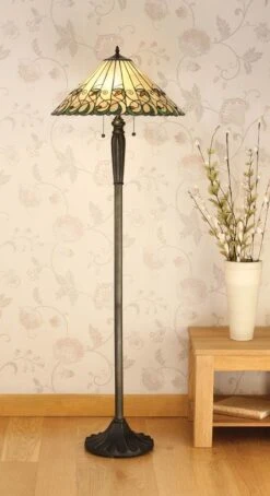 Interiors 1900 T095SH50-FB05 Tiffany Jamelia Floor Lamp