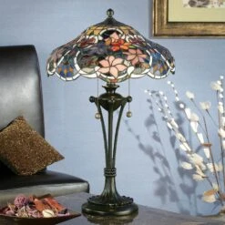 Interiors 1900 TG72SH-TB10L Tiffany Sullivan Medium Table Lamp