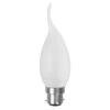 40W 240V BC B22 Dimmable Satin Frosted Candelux Bent Tip Candle Light Bulb -Philips Shop c c a ca35 b22 1