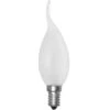 Satin Candelux 25W 240V SES E14 Bent Tip 35mm Candle Light Bulb