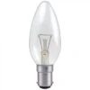 60W 35mm Clear Candle Lamp 230-240V SBC B15 2700K Warm White -Philips Shop c c a candle b15 clear 2 1
