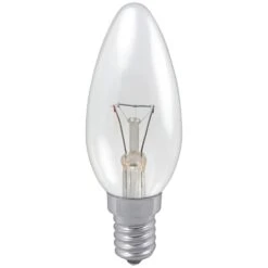 Bell 25W SES/E14 Dimmable Clear Candle Light Bulb