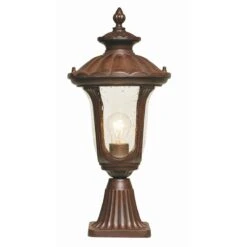 Elstead CC3/S Chicago Pedestal Lantern Small
