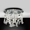 Diyas IL50382 Class Polished Chrome/White Glass/Crystal 10 Light Round Ceiling Light 1 Diyas IL50382 Class Polished Chrome/White Glass/Crystal 10 Light Round Ceiling Light -Philips Shop c c l class il50382