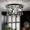 Diyas IL50385 Class Polished Chrome/Black Glass/Crystal 20 Light Round Ceiling Light 2 Diyas IL50385 Class Polished Chrome/Black Glass/Crystal 20 Light Round Ceiling Light -Philips Shop c c l class il50385