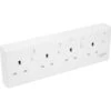 Eterna CONV4 4 Gang Plug Converter (White)