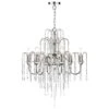 Dar Lighting DAN0638 Daniella 6 Light Pendant Dual Mount Polished Nickel 2 Dar Lighting DAN0638 Daniella 6 Light Pendant Dual Mount Polished Nickel -Philips Shop d d a dan0638
