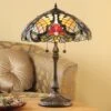 Interiors 1900 Diana 16" 410mm Tiffany Table Lamp 2 Interiors 1900 Diana 16" 410mm Tiffany Table Lamp -Philips Shop d d i diana t101sh40 db405l