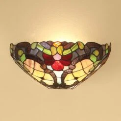 Interiors 1900 Diana T101W Tiffany Wall Light
