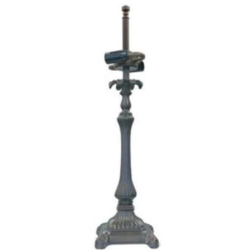 Tiffany Table Lamp Base By Interiors 1900 DB420/AB 4 Tiffany Table Lamp Base By Interiors 1900 DB420/AB - Image 2