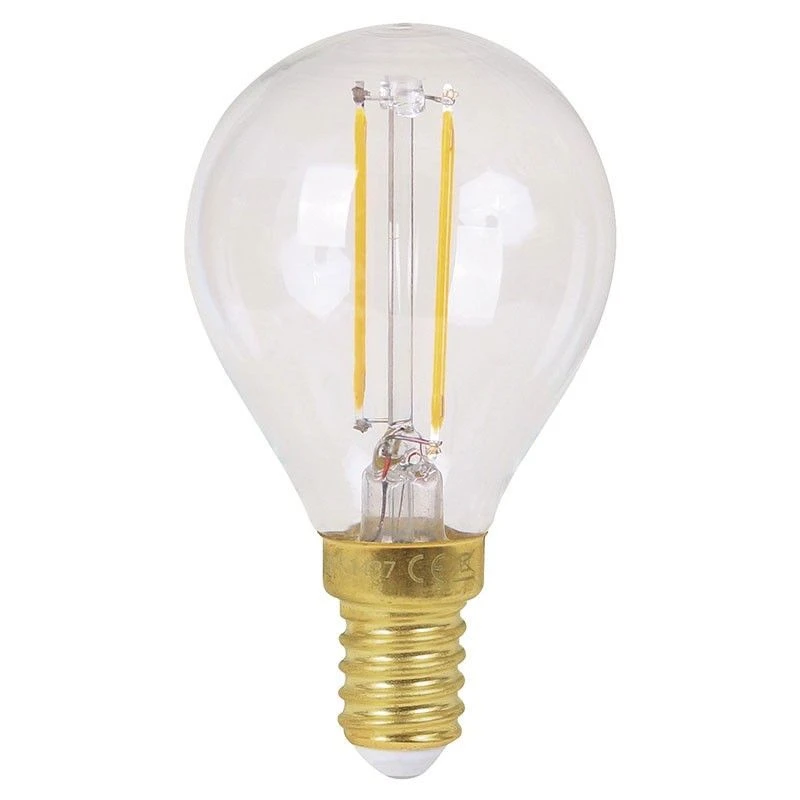 Round Golf Ball 45mm LED Filament Lamp 4W SES/E14 Warm White By Girard Sudron 28646 3 Round Golf Ball 45mm LED Filament Lamp 4W SES/E14 Warm White By Girard Sudron 28646