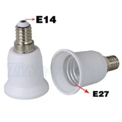 E14 To E27 Lamp Holder Adapter
