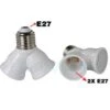 E27 To 2x E27 Lamp Holder Adapter -Philips Shop e e 2 e27 2x e27