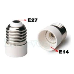 E27 To E14 Lamp Holder Adapter / Light Bulb Adapter