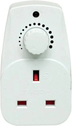 Eagle 13A Plug In Dimmer Wall Socket UK 3-pin