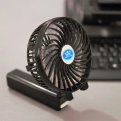 Prem-I-Air 4" USB Mini Foldable Fan - Black With Handy Torch 18 Prem-I-Air 4" USB Mini Foldable Fan - Black With Handy Torch -Philips Shop e e h eh1691 in1 1