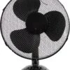 16" / 40 Cm Black Desktop Fan With 3 Speed Settings Oscillating