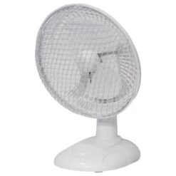 Prem-I-Air 6" (15 Cm) White Desktop Fan With 2 Speed Settings