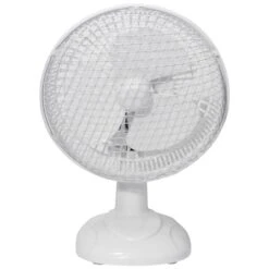 Prem-I-Air 6" (15 Cm) White Desktop Fan With 2 Speed Settings -Philips Shop e e h eh1852 in2