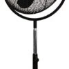 Prem-I-Air 20" (50 Cm) High Velocity Stand Black Fan With 360° Head