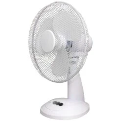 Prem-I-Air 12" (30 Cm) White Oscillating Desktop Fan -Philips Shop e h eh1522